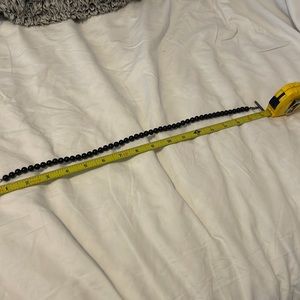 Tiffany’s black pearl necklace 17.5 inches